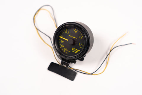 Pivot 60mm Boost Pressure Gauge