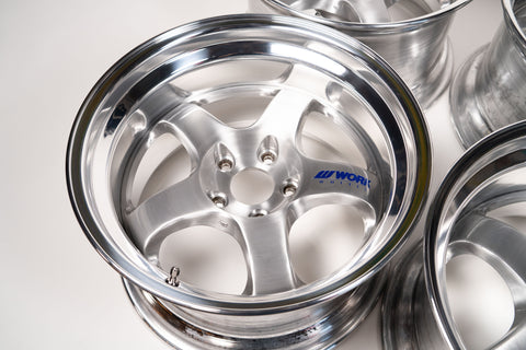 WORK Meister S1 2P 17" 10J -5 (5x114.3)
