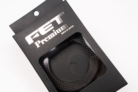 FET Premium Carbon Steering Wheel Garnish
