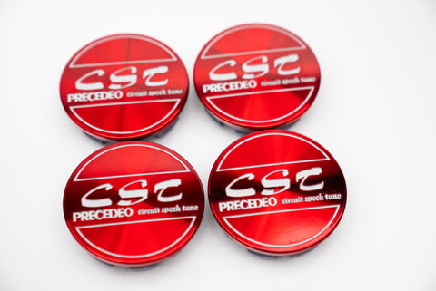 CST Precedeo Demon Camber Reproduction Center Caps *Red*