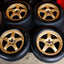 Subaru STI Rays Engineering B20 17" 7J +48 (5x100) with 225/60 Bridgestone Tires