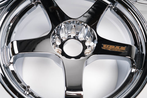 URAS NS-01 17" 9.5J +15 (5x114.3) *Triple Chrome Plated*