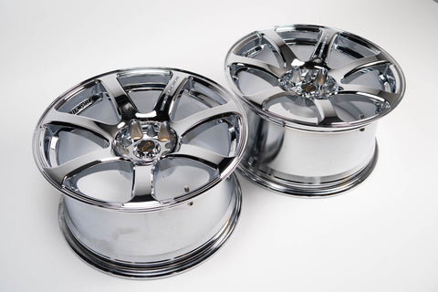 WORK Emotion XT7 17" 9J +17 Pair (5x114.3) *Triple Chrome Plated*