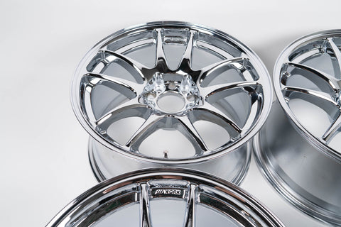 WORK CR Kai 17" 9J +17, 9J +28  (5x114.3) *Triple Chrome Plated*