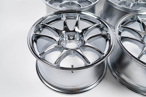 WORK CR Kai 17" 9J +17, 9J +28  (5x114.3) *Triple Chrome Plated*