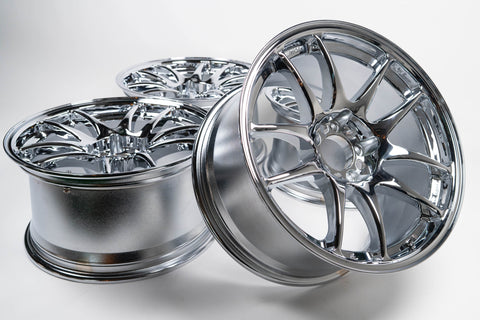 WORK CR Kai 17" 9J +17, 9J +28  (5x114.3) *Triple Chrome Plated*