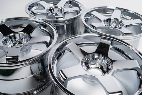 M2 Hanbai DT05R 17" 9.5J +30 (4x114.3) *Triple Chrome Plated*