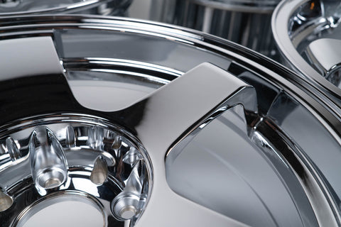 M2 Hanbai DT05R 17" 9.5J +30 (4x114.3) *Triple Chrome Plated*