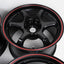 5Zigen ProRacer Cannon Ball Wheels 17"/18" (5x114.3/100) *NOS*