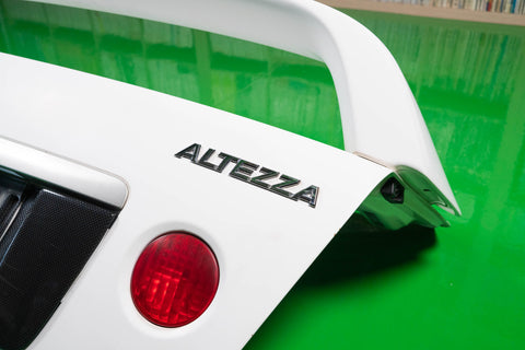 Toyota Altezza SXE10 Trunk w/ TRD Wing + TRD Carbon Granish