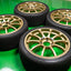 Yokohama Advan RCIII Super Tarmac 17" 7J +45 (4x100) *Bridgestone Potenza RE-71RS Tires Included*