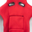 Bride Zeta 2 and Zeta 2 Type-L Red Bucket Seat Pair