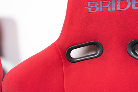 Bride Zeta 2 and Zeta 2 Type-L Red Bucket Seat Pair