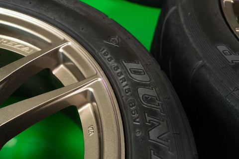 Dunlop Direzza 15" 7J +48 (4x100) *Tires Included*