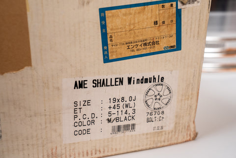 AME Shallen Windmuhle 19" 8J +45 (5x114.3)