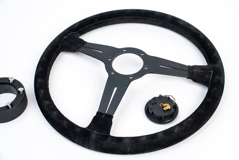 360mm Nardi Classic Suede *Nismo Horn*
