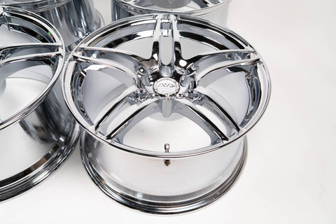 Yokohama AVS Model 5 17" 9J +35 (5x114.3) *Triple Chrome Plated*