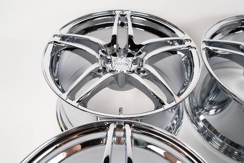Yokohama AVS Model 5 17" 9J +35 (5x114.3) *Triple Chrome Plated*