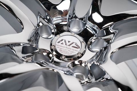 Yokohama AVS Model 5 17" 9J +35 (5x114.3) *Triple Chrome Plated*