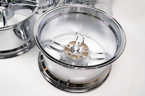 Yokohama AVS Model 5 17" 9J +35 (5x114.3) *Triple Chrome Plated*