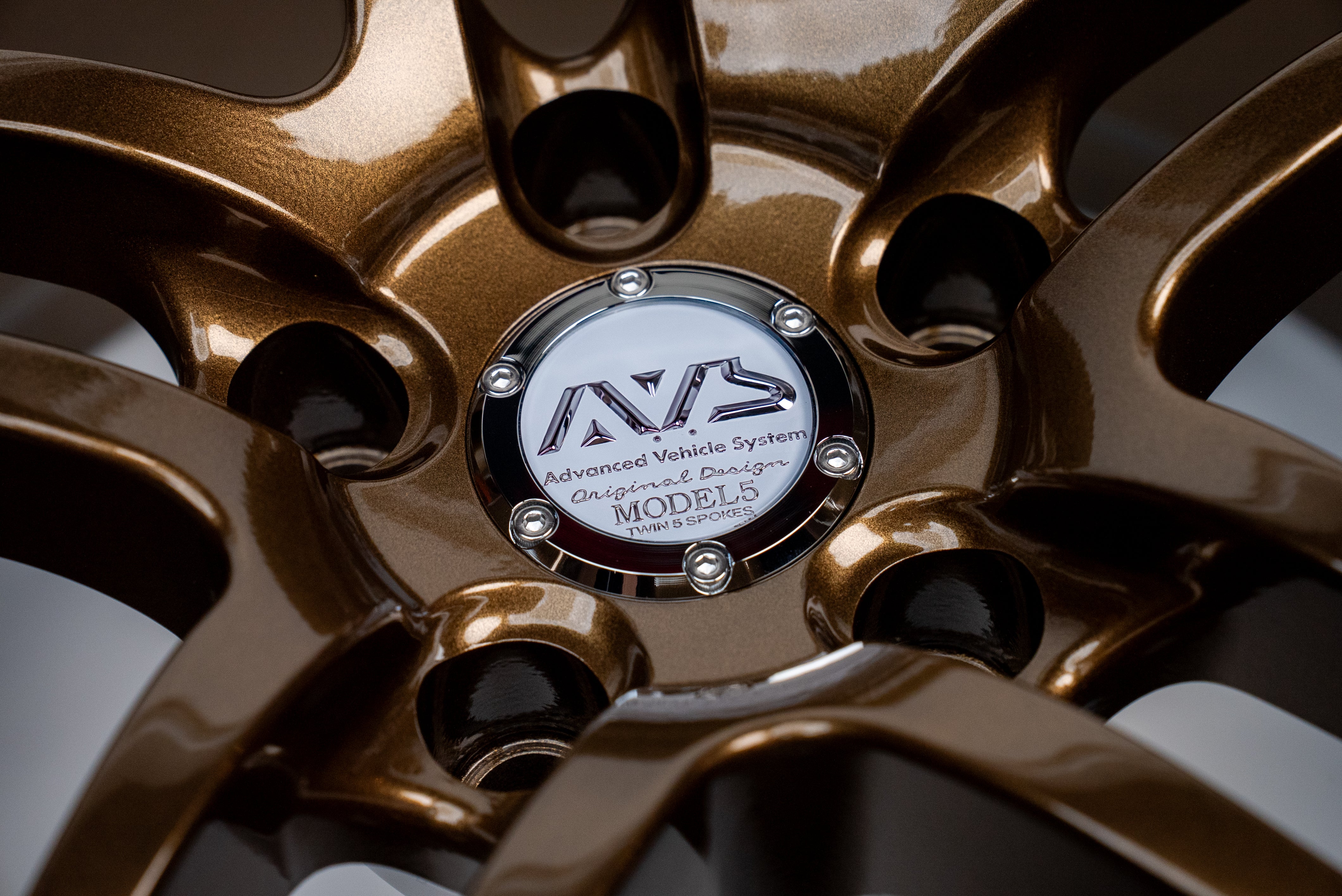 AVSモデル5アルミホイール17インチ model5 8J+45PCD114.3 Yokohama AVS