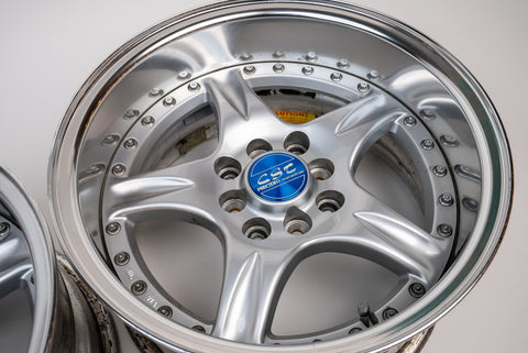 CST Precedeo Demon Camber 15" 7.5J -5 (4x114.3 & 4x100) Pair