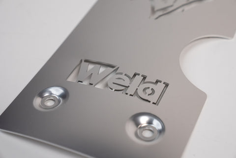 WELD 1JZ VVT-i Heat Sink Valve Cover *Silver*