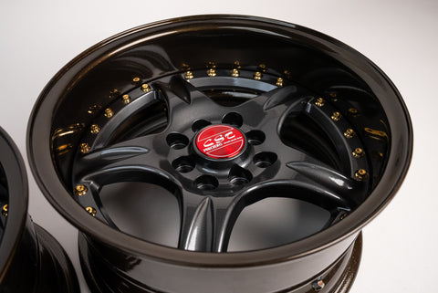 CST Precedeo Demon Camber 15" 7.5J -5 (4x114.3 & 4x100) Pair