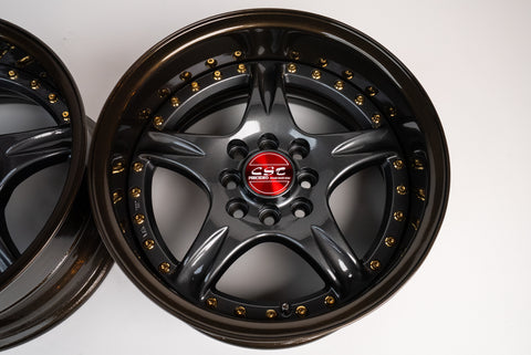 CST Precedeo Demon Camber 15" 7.5J -5 (4x114.3 & 4x100) Pair