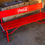 Coca Cola Aluminum Promotional Bench
