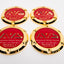 Yokohama AVS Model 5 Reproduction Center Caps *24k Gold Plated*