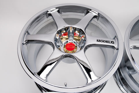 Yokohama AVS Model 6 17" 9J +20 (5x114.3) *Triple Chrome Plated*