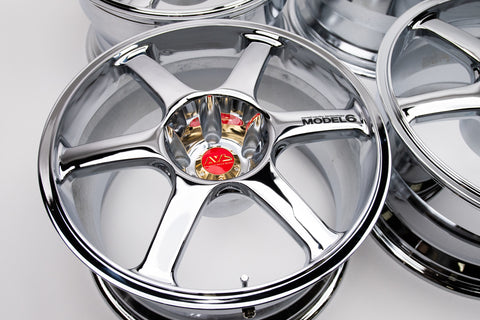 Yokohama AVS Model 6 17" 9J +20 (5x114.3) *Triple Chrome Plated*