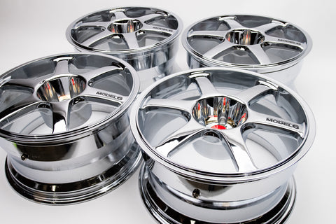 Yokohama AVS Model 6 17" 9J +20 (5x114.3) *Triple Chrome Plated*