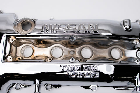 Nissan S14 SR20DET Valve Cover *Triple Chrome Plated*