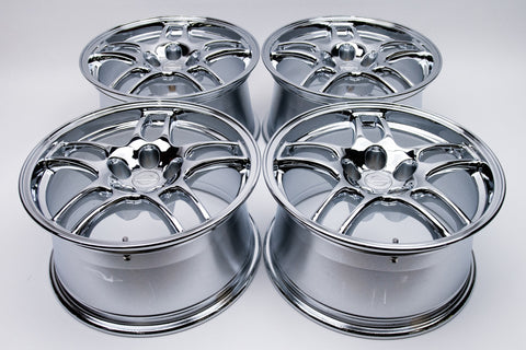 Nissan Skyline R33 GTR 17" 9J +30 (5x114.3) *Triple Chrome Plated*