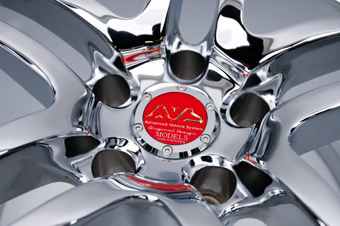 Yokohama AVS Model 5 18" 10J +19, 9J +20 (5x114.3) *Triple Chrome Plated*