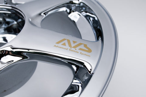 Yokohama AVS VS6 17" 9J +18 (5x114.3) *Triple Chrome Plated*