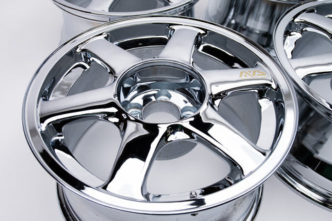 Yokohama AVS VS6 17" 9J +18 (5x114.3) *Triple Chrome Plated*