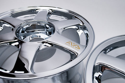 Yokohama AVS VS6 17" 9J +18 (5x114.3) *Triple Chrome Plated*