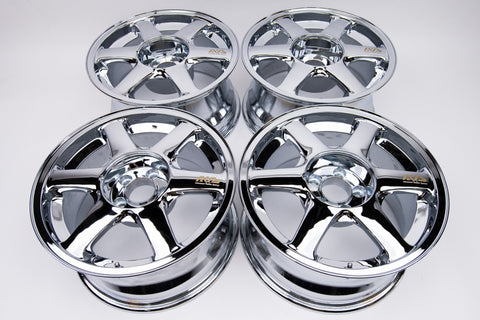 Yokohama AVS VS6 17" 9J +18, 9J +35 (5x114.3) *Triple Chrome Plated*