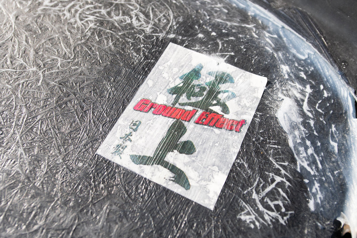 GROUND EFFECT Inverted Hatch for 180SX, RX7, Fairlady Z, Celica, etc.