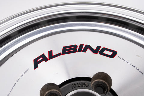 WEDS Albino Racing Aero Saucer 15" 7J +20 (4x114.3)