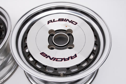 WEDS Albino Racing Aero Saucer 15" 7J +20 (4x114.3)