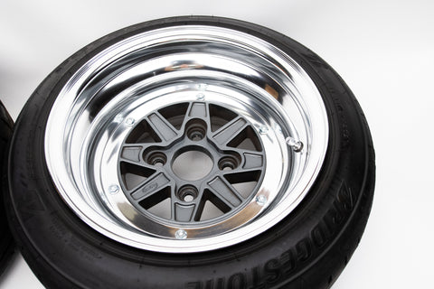 SSR MK3 14" 9J -13 (4x114.3) *Tires Included*