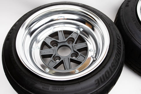 SSR MK3 14" 9J -13 (4x114.3) *Tires Included*