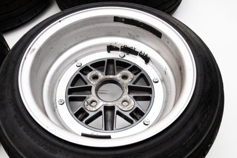 SSR MK3 14" 9J -13 (4x114.3) *Tires Included*