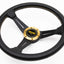 350mm Nardi Rally Deep Corn *Gold Stitching / Nismo Horn*