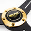 350mm Nardi Rally Deep Corn *Gold Stitching / Nismo Horn*