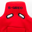 B-GREO Vios 1 Bucket Seat